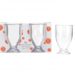 Flamefield Juiceglas Klar 4-pak