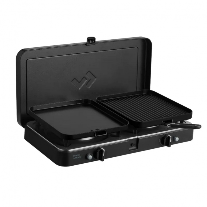 Cadac Gaskomfur 2-Cook Turbo FFD Deluxe i gruppen Husholdning & Køkken / Køkkenmaskiner / Gaskomfur hos Campmarket (83819)
