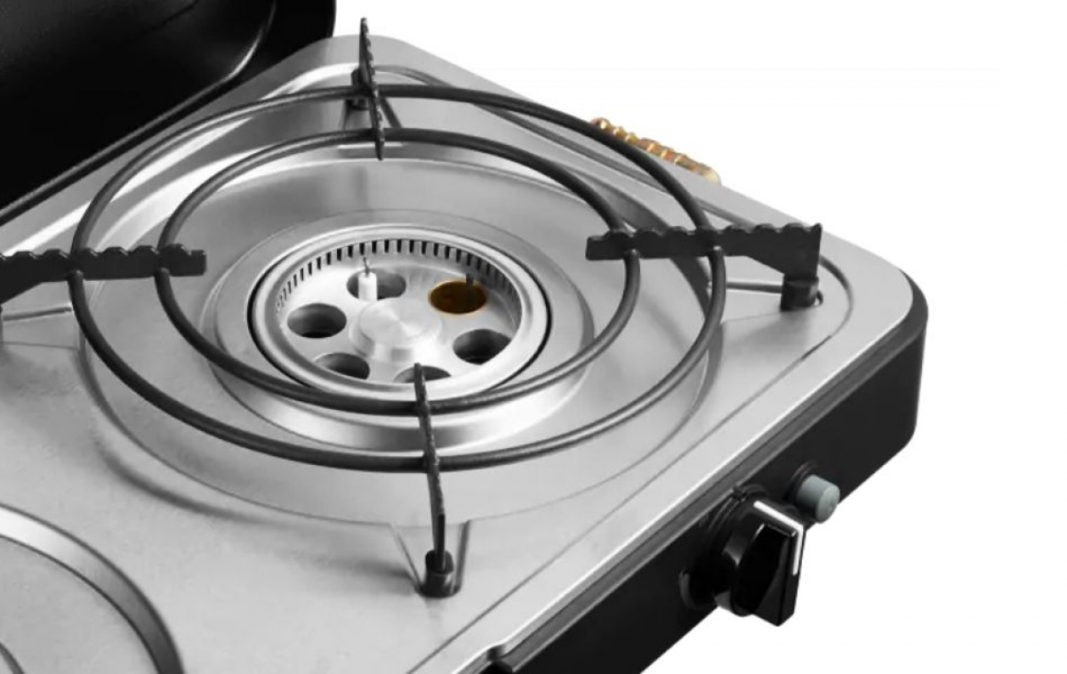 Cadac Gaskomfur 2-Cook Turbo FFD Deluxe i gruppen Husholdning & Køkken / Køkkenmaskiner / Gaskomfur hos Campmarket (83819)