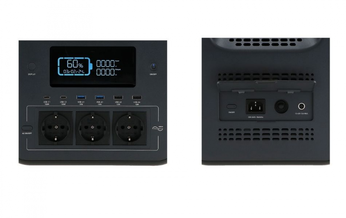 Mestic Powerstation MPS-1800 i gruppen Campingvogn og autocamper / El - Elektronik / El tavler og Elværk / Elværk hos Campmarket (83836)