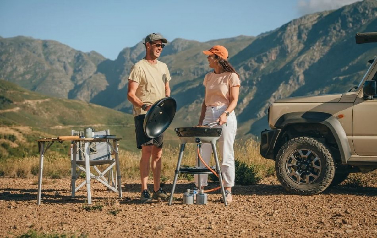 Cadac Carri Chef 50 BBQ i gruppen Husholdning & Køkken / Griller / Gasgrill hos Campmarket (83861)