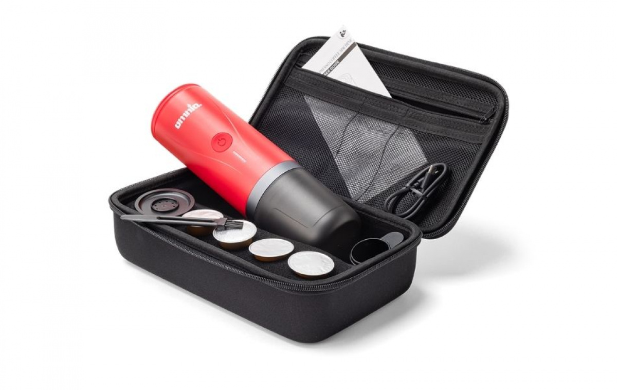 Omnia espressomaskine On The Go i gruppen Husholdning & Køkken / Køkkenmaskiner / Kaffe/dypkoger hos Campmarket (83980)