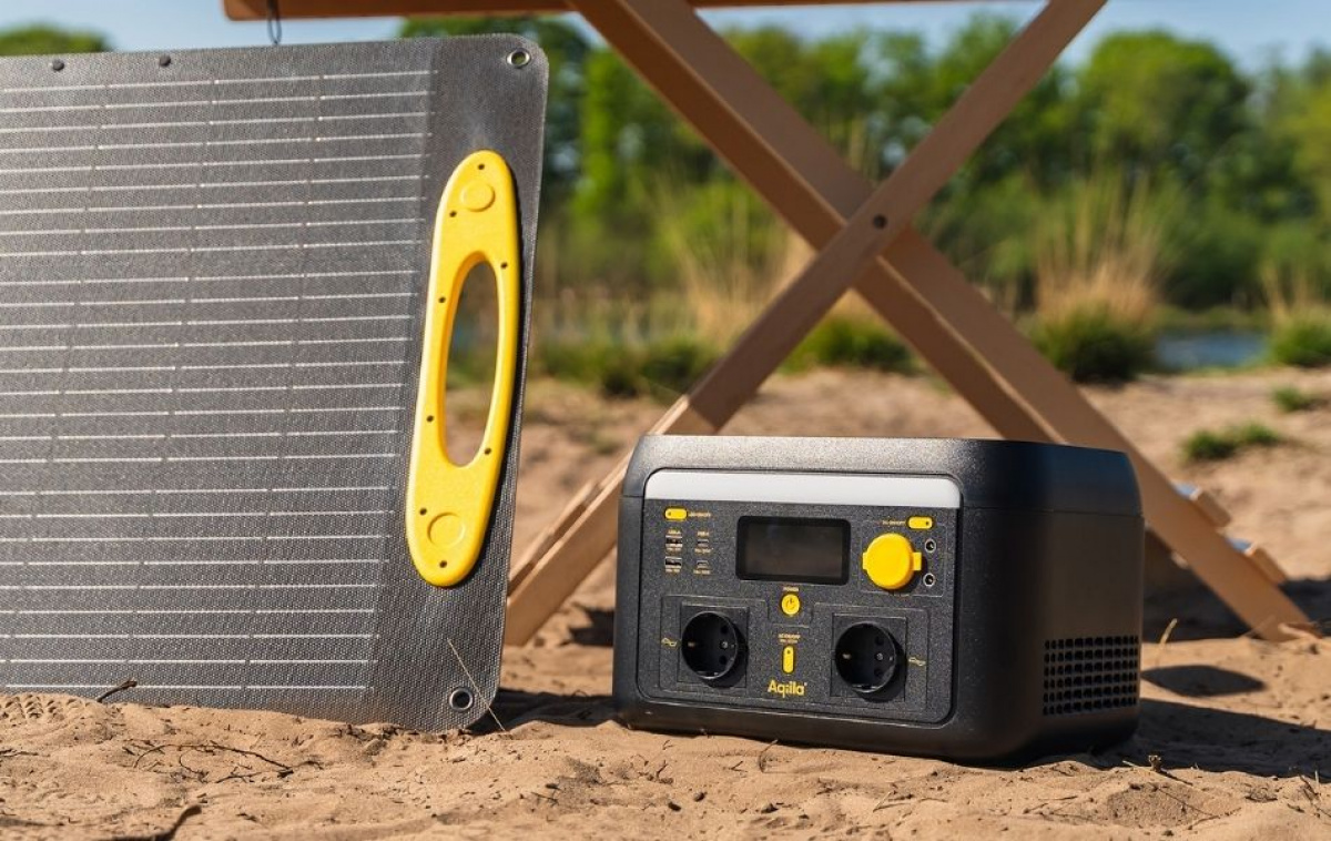 Aqiila Powerbird Powerstation S600V2 i gruppen Campingvogn og autocamper / El - Elektronik / Smart hjælpemiddel hos Campmarket (83994)
