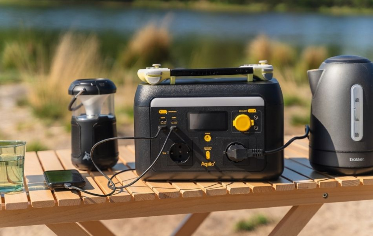 Aqiila Powerbird Powerstation S600V2 i gruppen Campingvogn og autocamper / El - Elektronik / Smart hjælpemiddel hos Campmarket (83994)