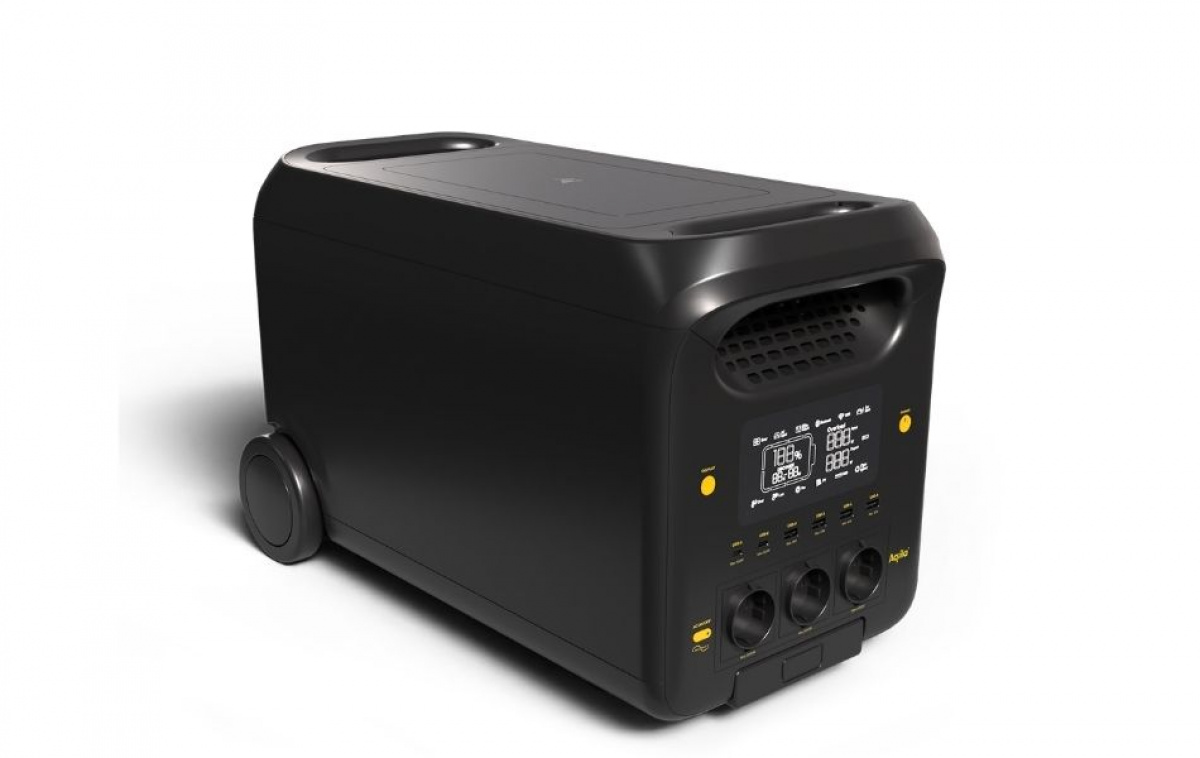 Aqiila Powerbird Powerstation S3000V2 i gruppen Campingvogn og autocamper / El - Elektronik / El tavler og Elværk / Elværk hos Campmarket (83996)