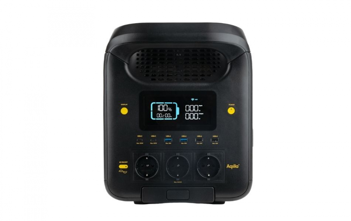 Aqiila Powerbird Powerstation S3000V2 i gruppen Campingvogn og autocamper / El - Elektronik / El tavler og Elværk / Elværk hos Campmarket (83996)