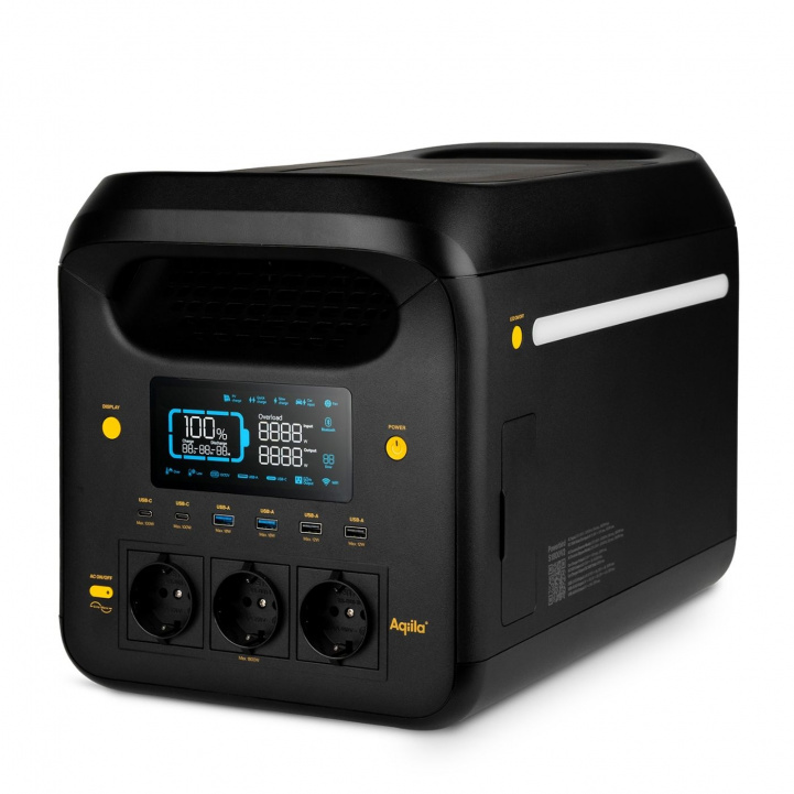 Aqiila Powerbird Powerstation S1800V2 i gruppen Campingvogn og autocamper / El - Elektronik / El tavler og Elværk / Elværk hos Campmarket (83998)
