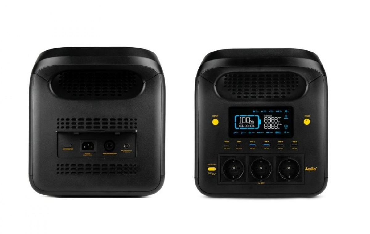 Aqiila Powerbird Powerstation S1800V2 i gruppen Campingvogn og autocamper / El - Elektronik / El tavler og Elværk / Elværk hos Campmarket (83998)