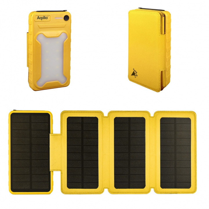 Aqiila Powerbird 2in1 Powerbank & Solpanel BS10 i gruppen Campingvogn og autocamper / El - Elektronik / Solpaneler hos Campmarket (84018)