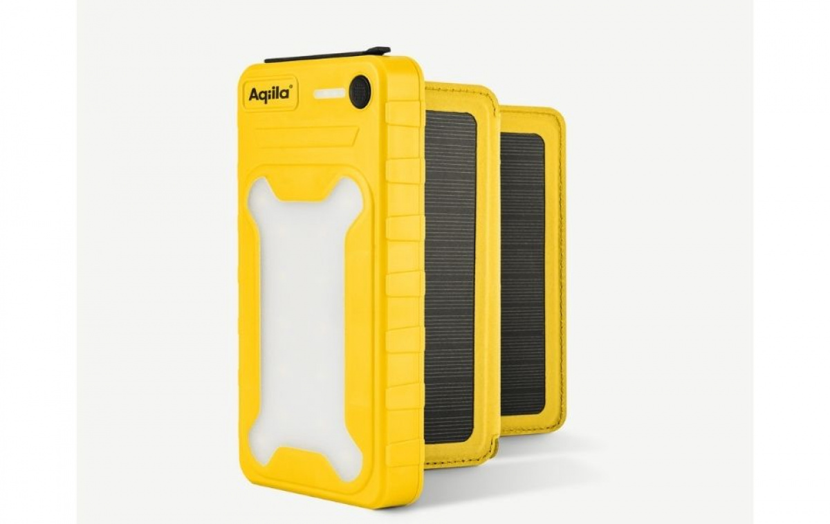 Aqiila Powerbird 2in1 Powerbank & Solpanel BS10 i gruppen Campingvogn og autocamper / El - Elektronik / Solpaneler hos Campmarket (84018)
