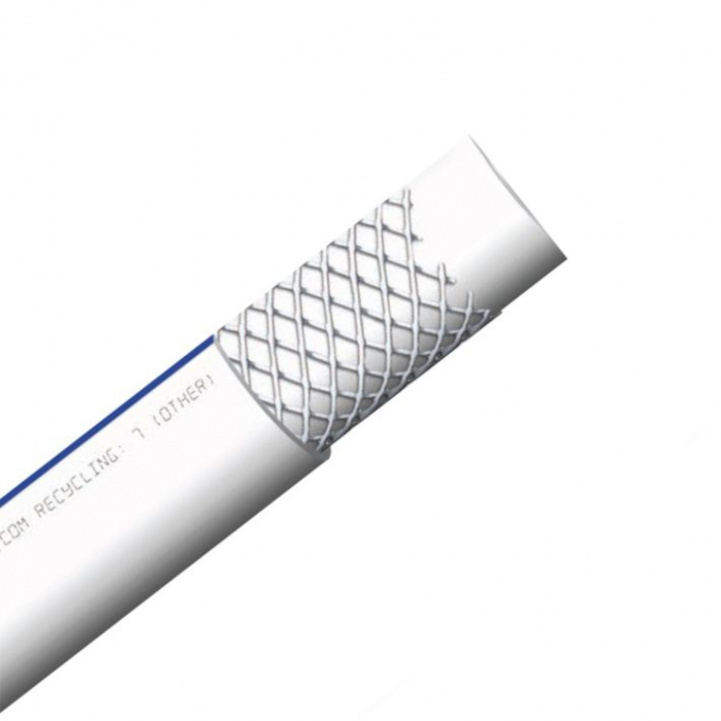Koldtvandsslange Hvid-Blå Indvendig 12 mm i gruppen Vand & Sanitet / Vand / Vandslange / Slangetromle hos Campmarket (84024)