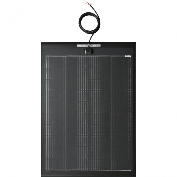 GoCamp Solpanel Premium Shingled Sort 150W i gruppen Campingvogn og autocamper / El - Elektronik / Solpaneler hos Campmarket (84088)