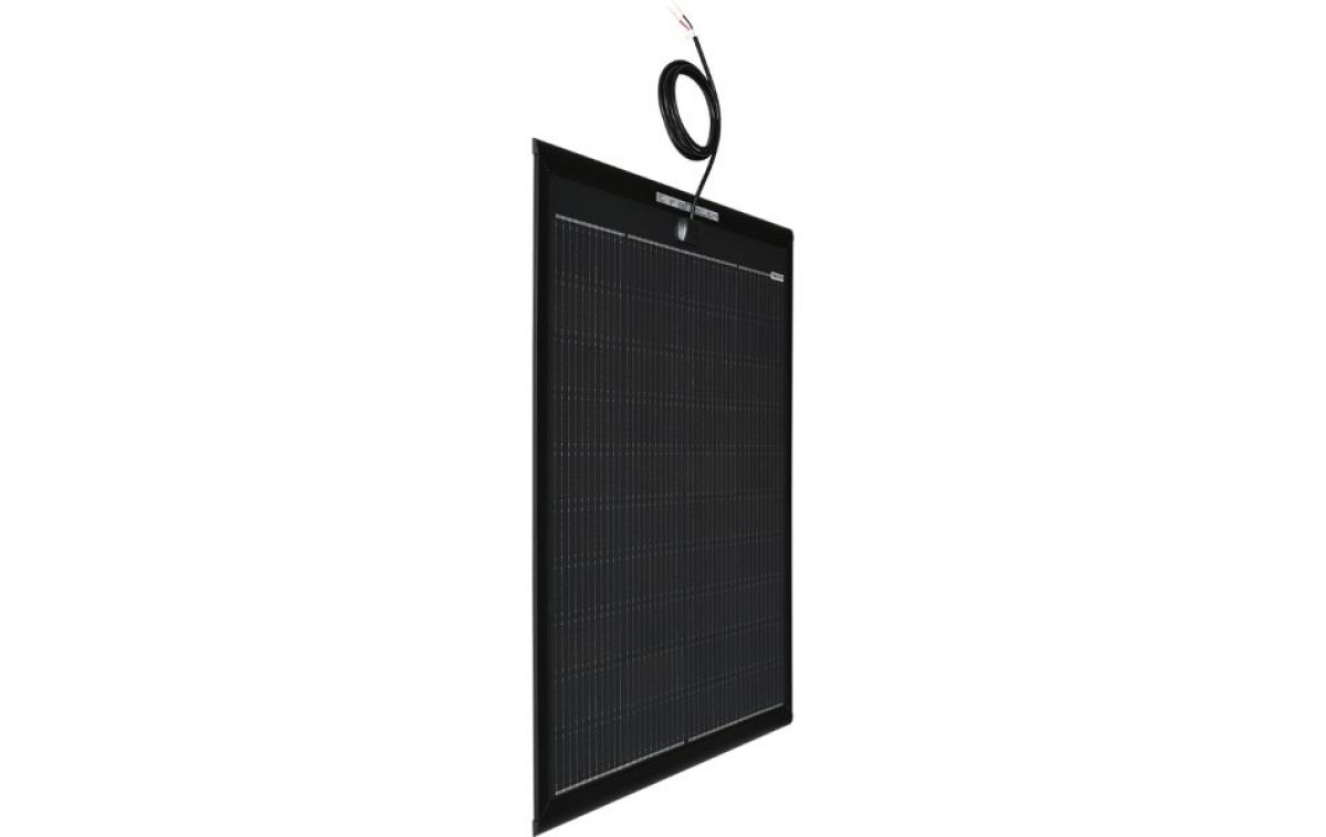 GoCamp Solpanel Premium Shingled Sort 150W i gruppen Campingvogn og autocamper / El - Elektronik / Solpaneler hos Campmarket (84088)