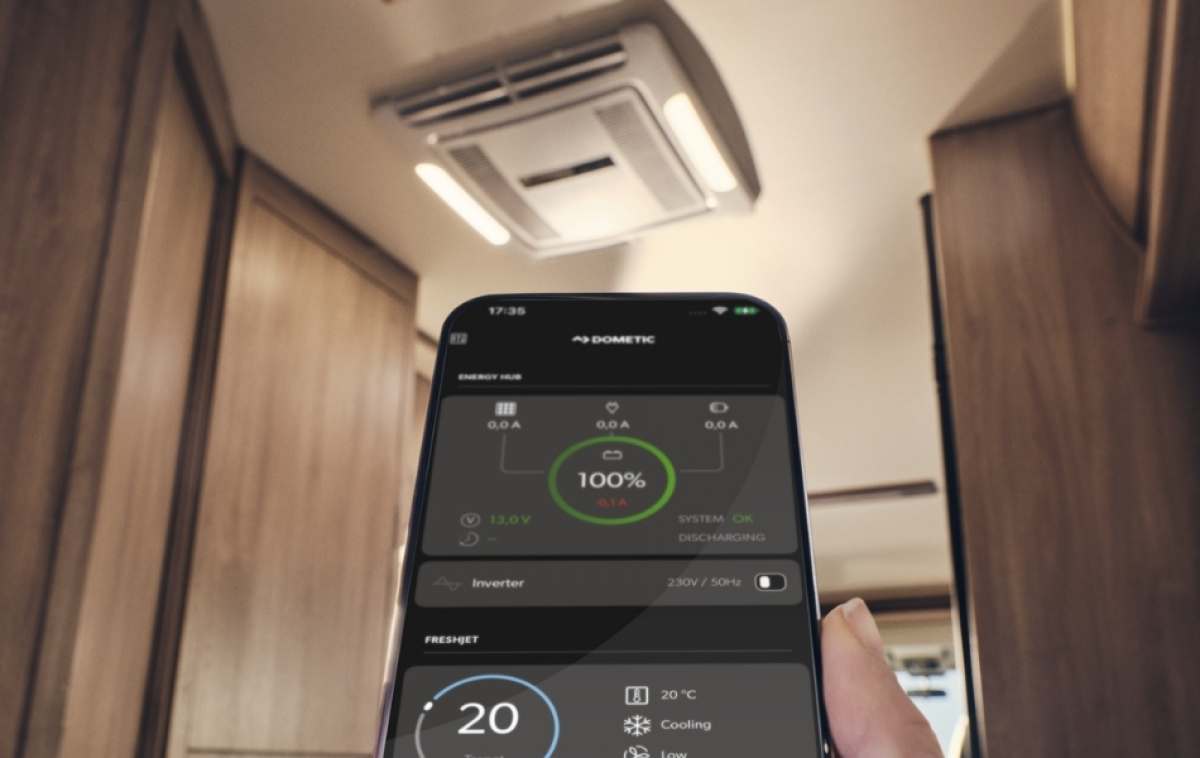 Dometic Ac FJZ7 3500 i gruppen Campingvogn og autocamper / Varme & Køling / AC / Tagmontered hos Campmarket (84107)
