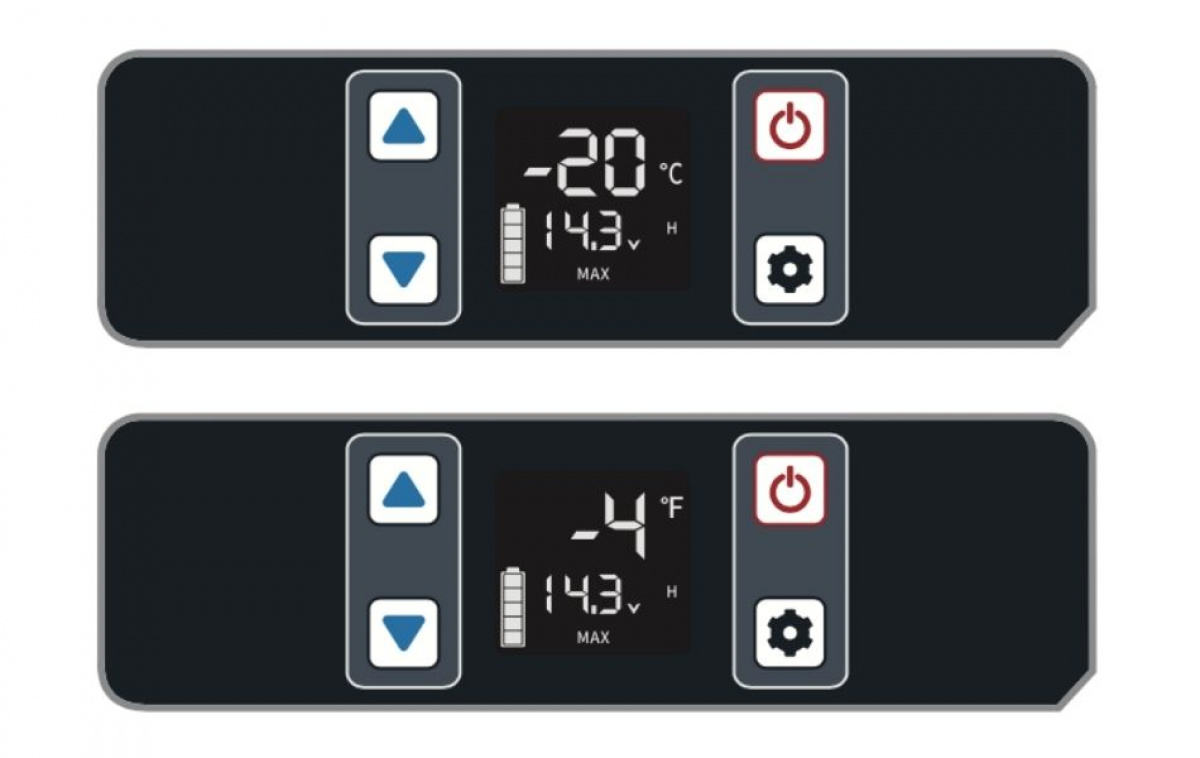 Diniwid S55 Kompressor Køle og Fryseboks i gruppen Campingvogn og autocamper / Varme & Køling / Køleskabe & Kølebokse / Kølebokse hos Campmarket (84233)