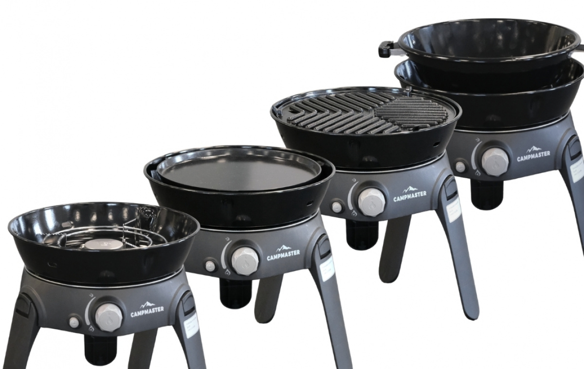 Campmaster Bærbar Gasgrill i gruppen Husholdning & Køkken / Griller / Gasgrill hos Campmarket (84268)