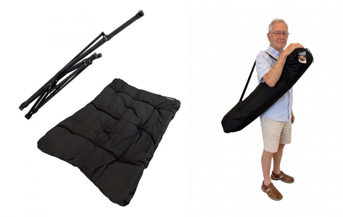 Smart Living Lounge Stol Sort i gruppen Camping møbler / Stole / Øvrige Stole hos Campmarket (84486)