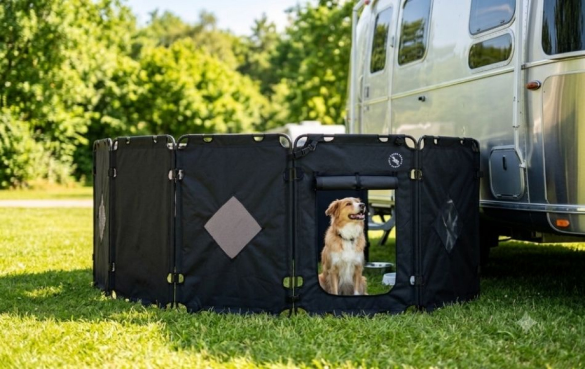 Smart Living Hundegård Sort i gruppen Øvrigt / Til kæledyr hos Campmarket (84498)