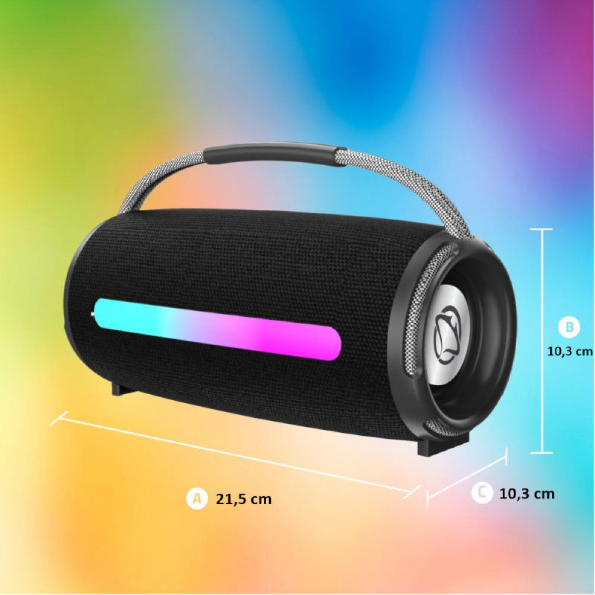 Manta Bluetooth Højttaler 20W i gruppen Campingvogn og autocamper / El - Elektronik / TV, Billede & Lyd / Højttaler hos Campmarket (84508)