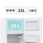 Manta Køl og Frys 88L Hvid