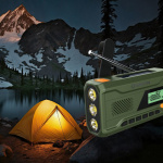 Manta Dynamo Håndsvingradio Solcelle-powerbank