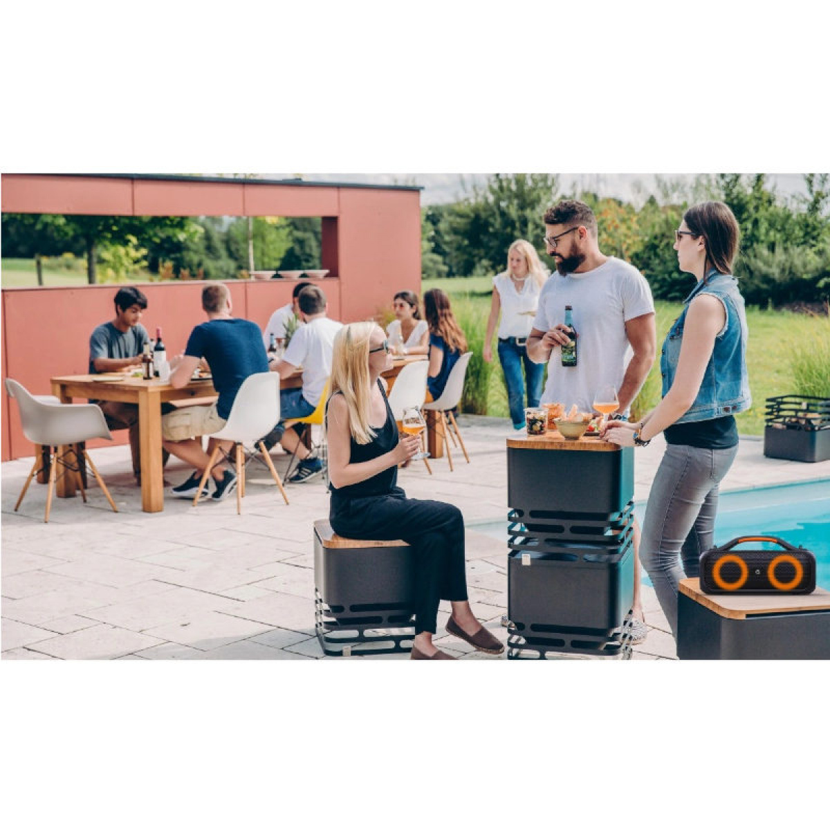 Manta SPK216 Bluetooth Højttaler i gruppen Campingvogn og autocamper / El - Elektronik / TV, Billede & Lyd / Højttaler hos Campmarket (84604)