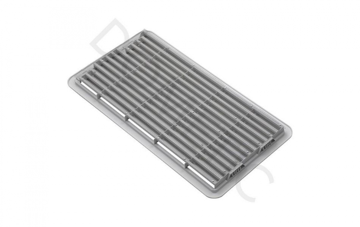 Dometic Ventilationsgitter LS300 Hvid 518x277 mm i gruppen Campingvogn og autocamper / Varme & Køling / Køleskabe & Kølebokse / Reservedele og Tilbehør hos Campmarket (84854)