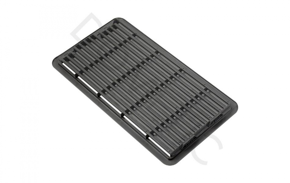 Dometic Ventilationsgitter LS300 Grå 518x277 mm i gruppen Campingvogn og autocamper / Varme & Køling / Køleskabe & Kølebokse / Reservedele og Tilbehør hos Campmarket (84855)
