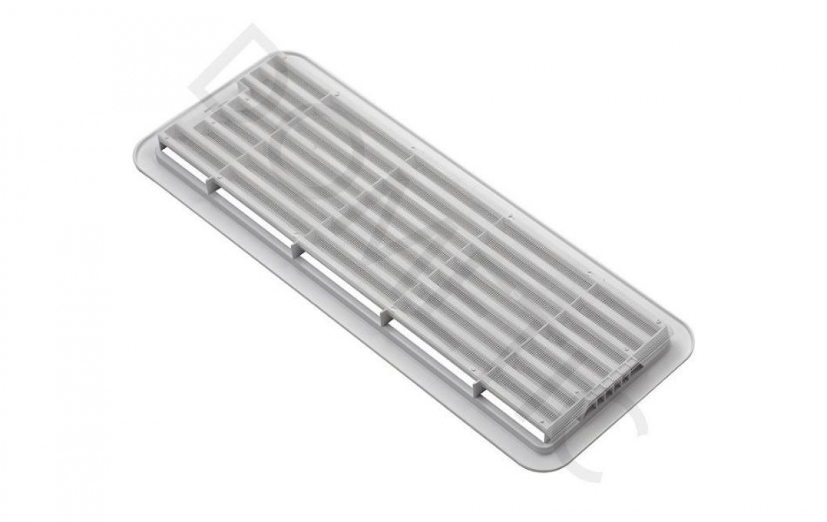 Dometic Ventilationsgitter LS200 Hvid 479x185 mm i gruppen Campingvogn og autocamper / Varme & Køling / Køleskabe & Kølebokse / Reservedele og Tilbehør hos Campmarket (84858)