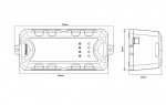 Nordmax 5A Adaptiv Batterioplader 7-trins