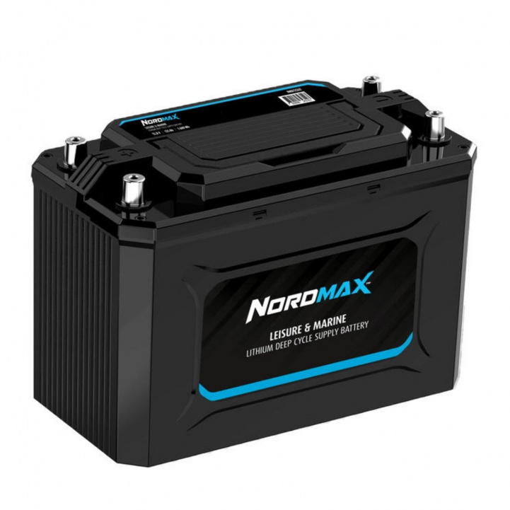 Nordmax 105Ah Litiumbatteri i gruppen Campingvogn og autocamper / El - Elektronik / Batterier & Omformere / Batterier hos Campmarket (84904)