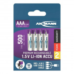 Ansmann Genopladelige Batterier AAA 4-pak