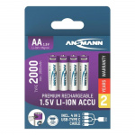 Ansmann Genopladelige Batterier AA 4-pak