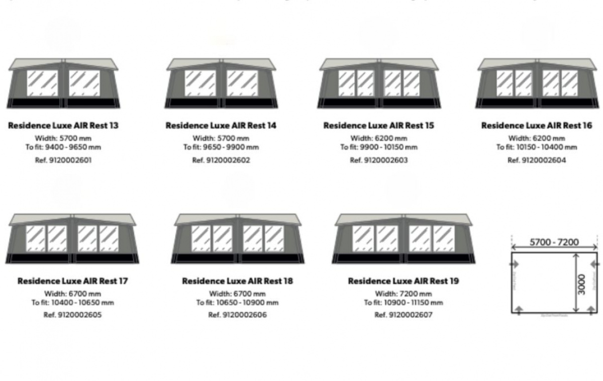 Dometic Residence Luxe Air Rest i gruppen Nyheder hos Campmarket (84939)