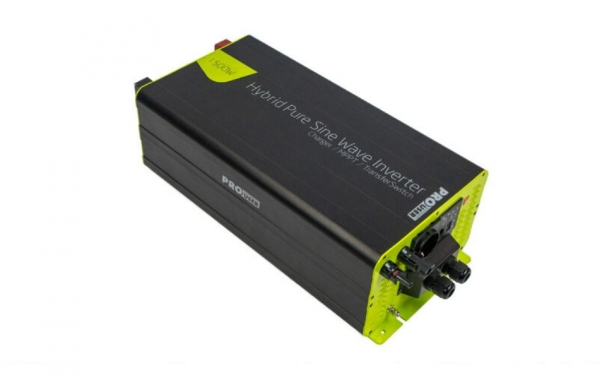 Pro-User PSI1500TX 3in1 Inverter/Oplader/Regulator i gruppen Campingvogn og autocamper / El - Elektronik / Batterier & Omformere / Inverter & Omformer / Omformer 12V Til 230V hos Campmarket (85008)
