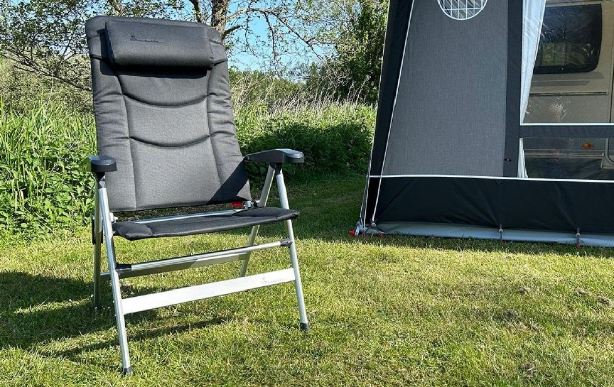 Isabella Stol Thor Mørkegrå XL i gruppen Camping møbler / Stole / Positionsstole hos Campmarket (85015)