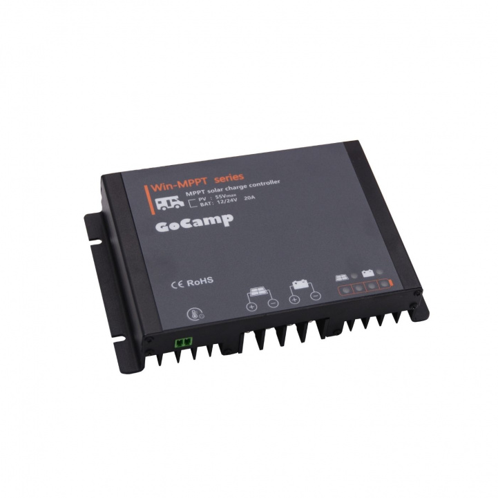 GoCamp Solcelleregulator MPPT Win 500 20A i gruppen Campingvogn og autocamper / El - Elektronik / Solpaneler / Solcelleregulatorer / MPPT hos Campmarket (85019)