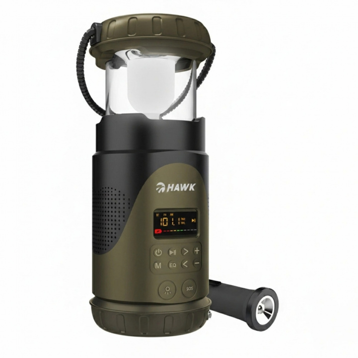 Hawk Campinglampe Powerbank 5000mAh i gruppen Campingvogn og autocamper / El - Elektronik / Smart hjælpemiddel hos Campmarket (85076)