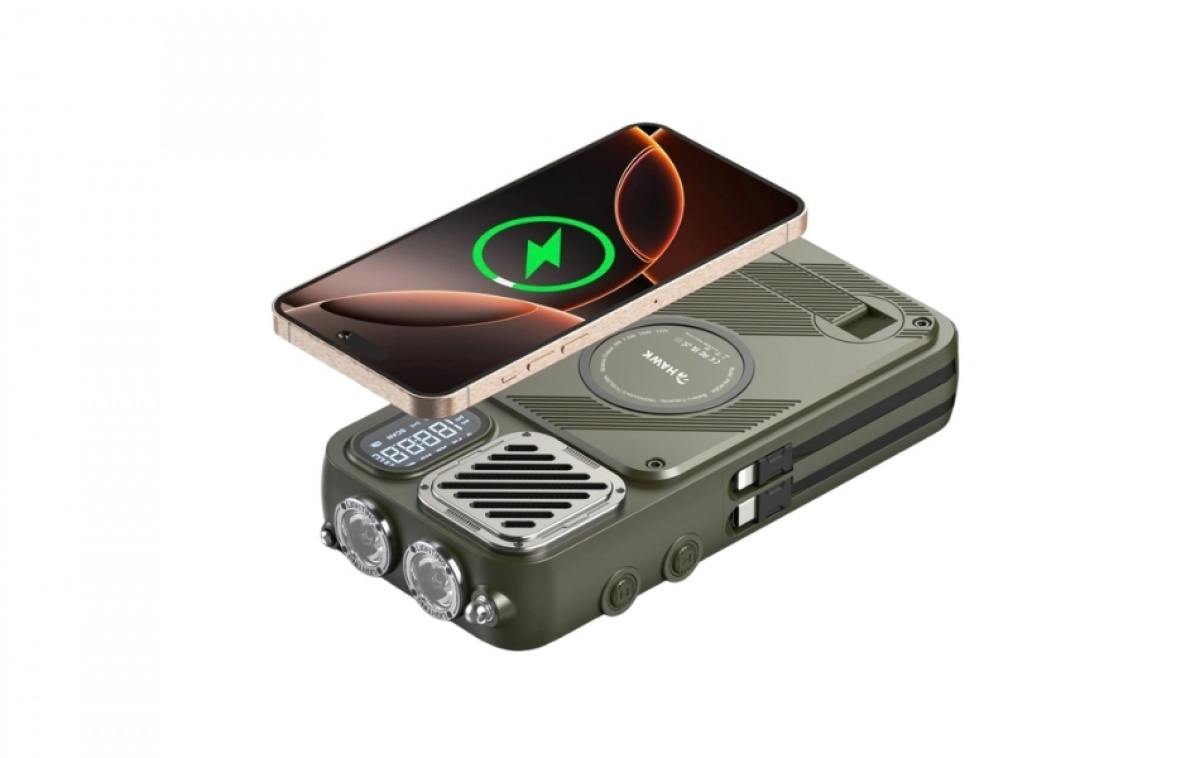 Hawk Powerbank Expidition 16000mAh i gruppen Campingvogn og autocamper / El - Elektronik / Smart hjælpemiddel hos Campmarket (85077)