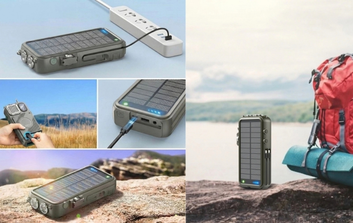 Hawk Powerbank Expidition 16000mAh i gruppen Campingvogn og autocamper / El - Elektronik / Smart hjælpemiddel hos Campmarket (85077)